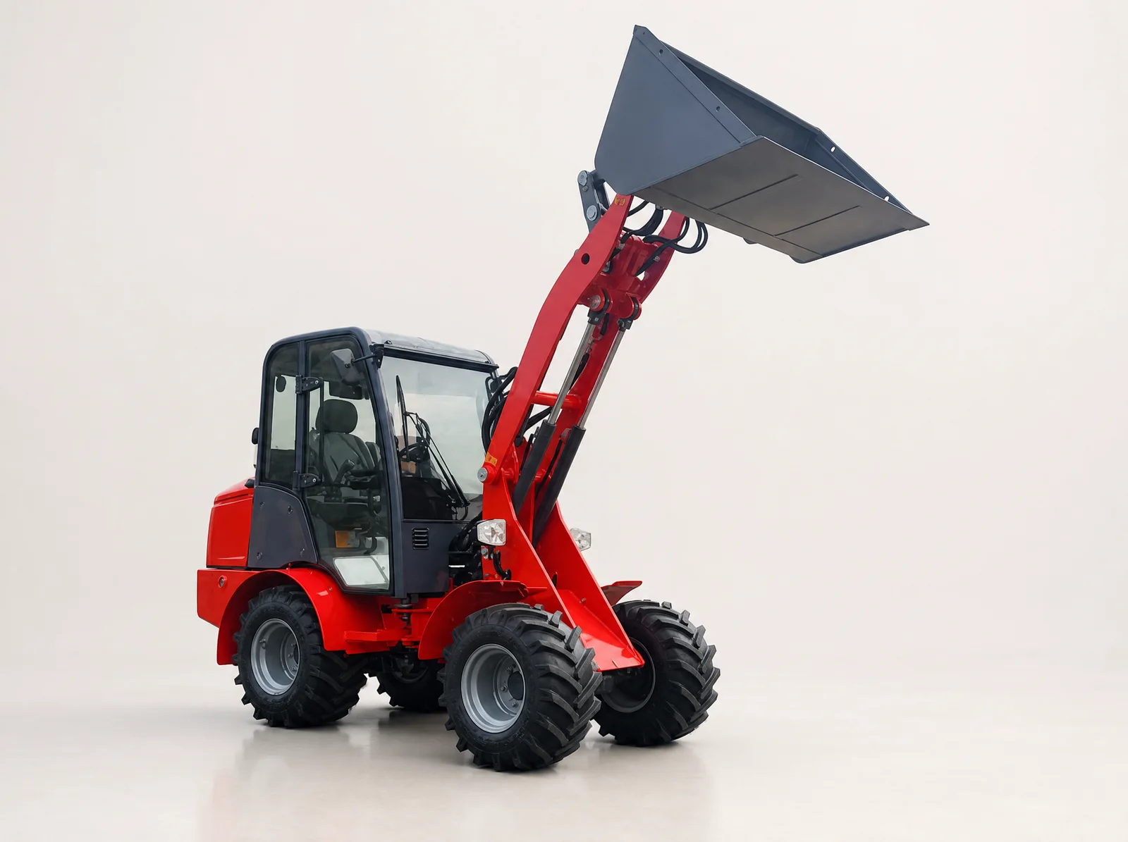 Toyo 839H mit Kabine · mit Kubota-Motor